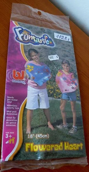 Giocattolo gonfiabile – Funtastic – Cuore fiorito — foto 2 dell'alert 0371/09
