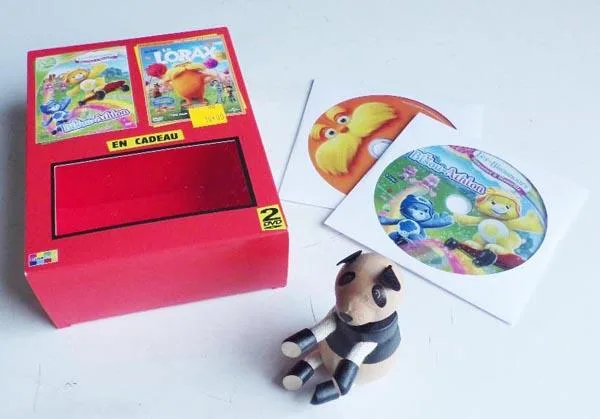 Giocattolo in legno con DVD (CinéJeux)