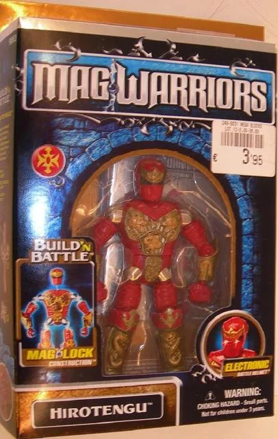 Giocattolo magnetico — figurina umana "Mag Warriors" &amp; #13; &amp; #13; (HIROTENGU)