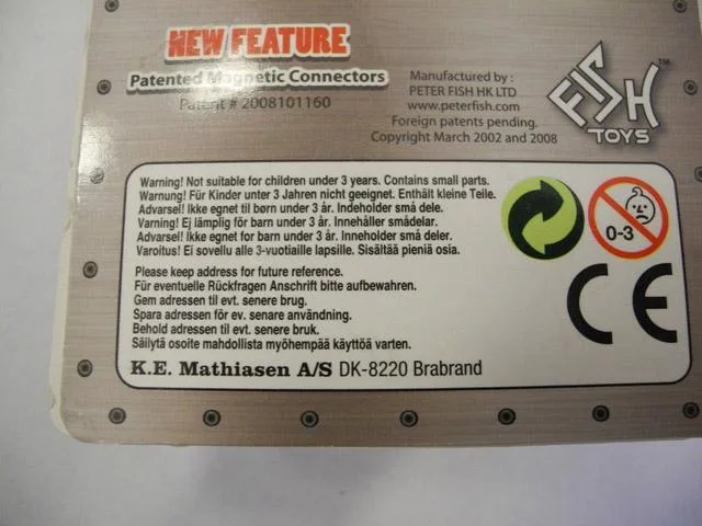 Giocattolo magnetico "Magno-Z" (Fish Toys)