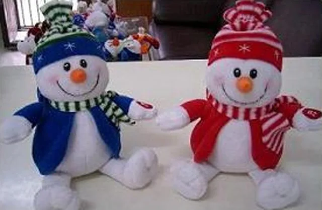 Giocattolo morbido – Cantare felice pupazzo di neve (Unknown)