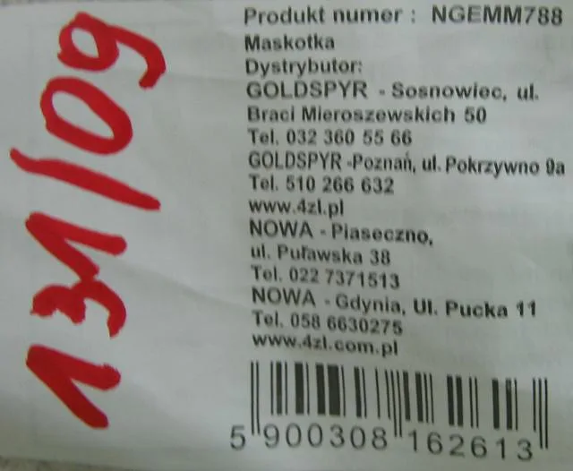 Giocattolo morbido (Goldspyr - Nowa)