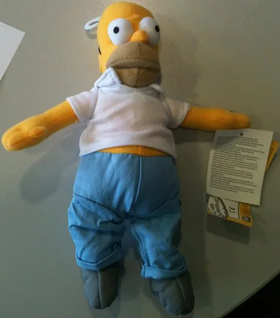 Giocattolo morbido "Homer", "The Simpsons" collezione (United Labels)