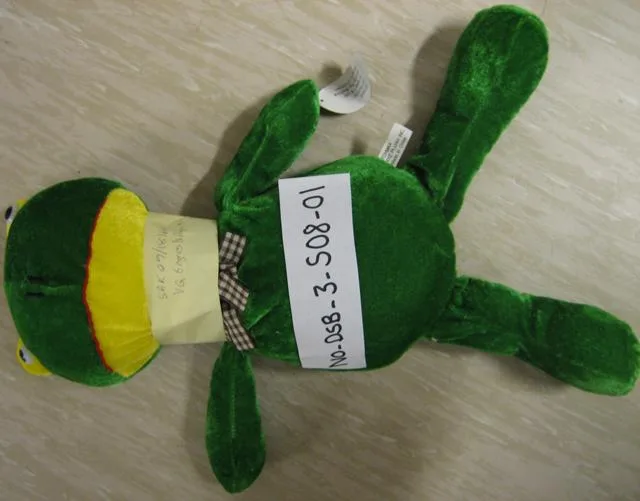 Giocattolo morbido – Rana verde (Toymax)