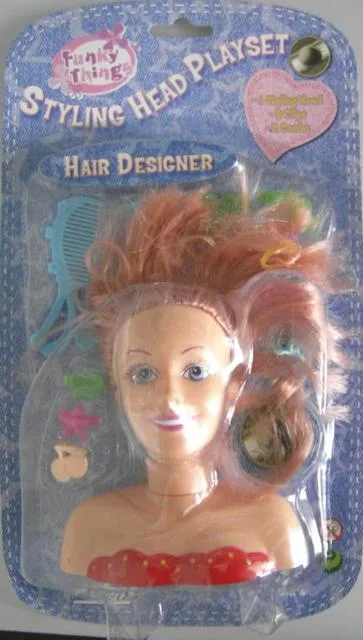 Giocattolo per capelli "Styling Head Playset" &amp; #13; &amp; #13; (Funky Things)