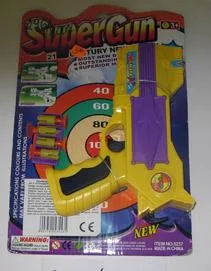 Giocattolo – pistola con freccette (SUPER GUN)