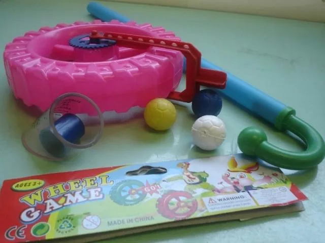Giocattolo push-along "Wheel Game" (Unknown)