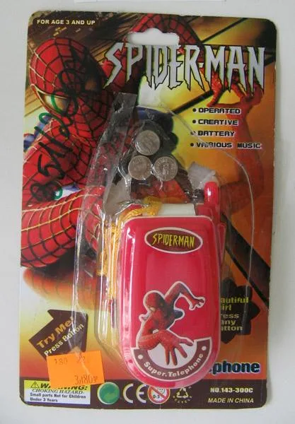 Giocattolo "Spider-Man" cellulare — foto 2 dell'alert 1030/08