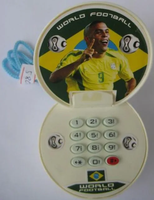 Giocattolo telefono cellulare "World Football" &amp;font colore="#ff (Teangest, FIFA)
