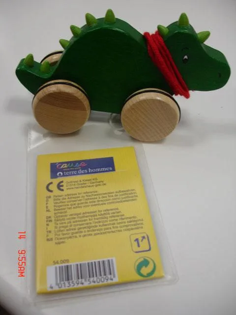 Giocattolo tira-lungo in legno (Cause, Terre des Hommes)