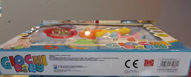 Set di giocattoli a sonagli «Giochi baby» — foto 3 dell'alert A12/00916/20