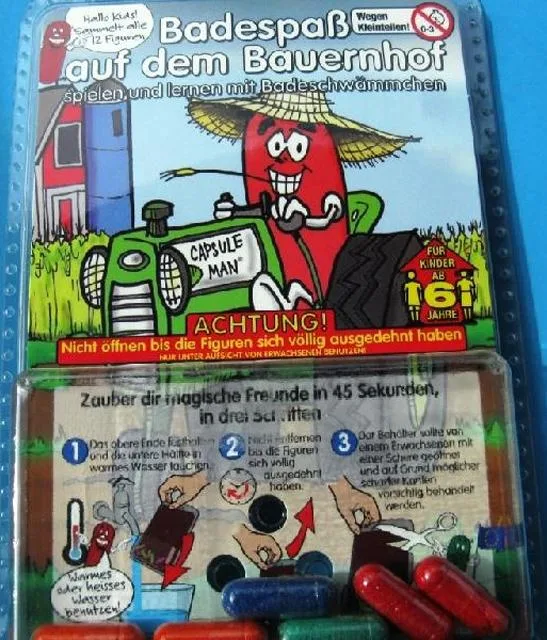 Giochi in espansione &amp;#13; &amp;#13;a) Giocattolo di espansione "Badespaß auf d (Instant Products)