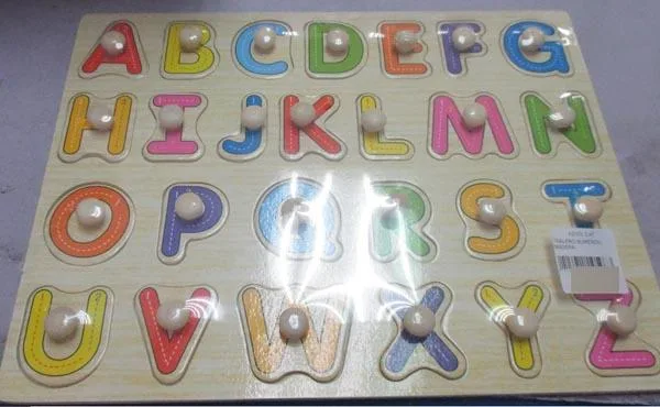Gioco di alfabeto di legno (JUGUETES A. LASANTA 2000)