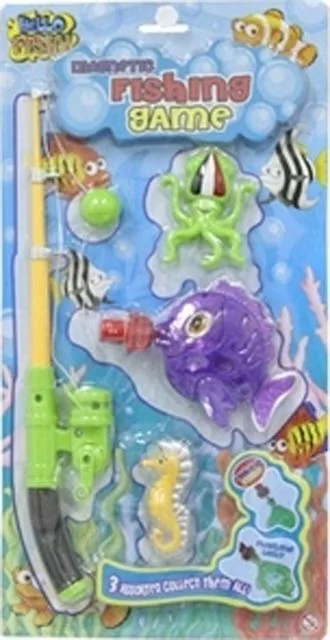Gioco di pesca "Magnetic Fishing Game" (CRYSTAL LIGHT, Hello Fishy)