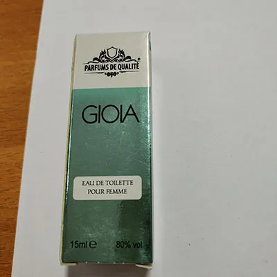 Eau de toilette «Gioia» (PARFUMS DE QUALITE')