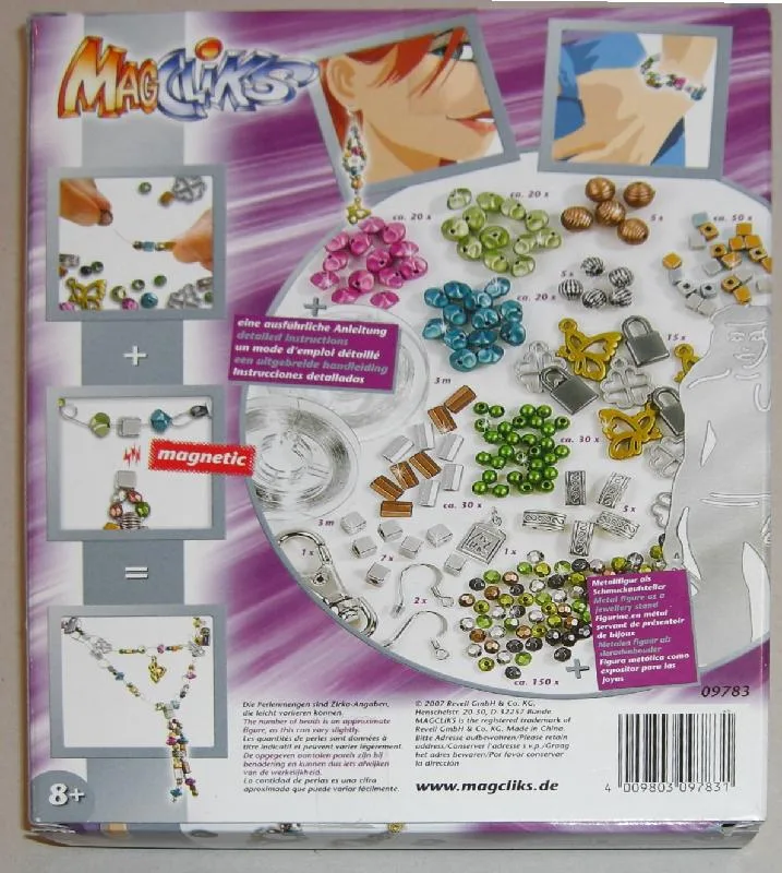 Gioielli magnetici – MAGCLIKS Bellezza Metallica — foto 2 dell'alert 1537/08