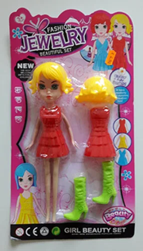 Bambola di plastica con accessori «Girl Beauty Set» (Beauty)