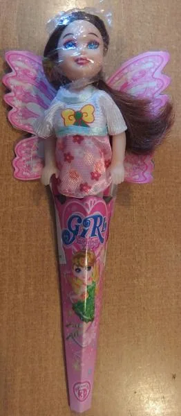 Bambola di plastica «Girl Fashion Show / Lalka Mini 12.5 cm» (Happy Star)