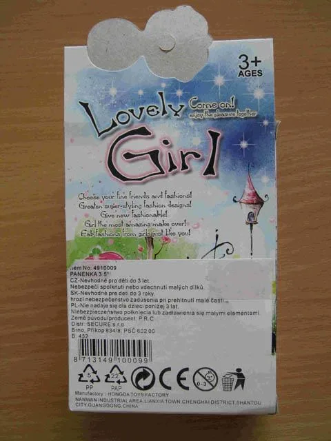 Bambola in plastica con accessori «Girl Lovely» — foto 3 dell'alert A12/0272/14