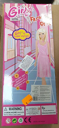 Bambola di plastica «Girl Moden» — foto 2 dell'alert A12/01596/23