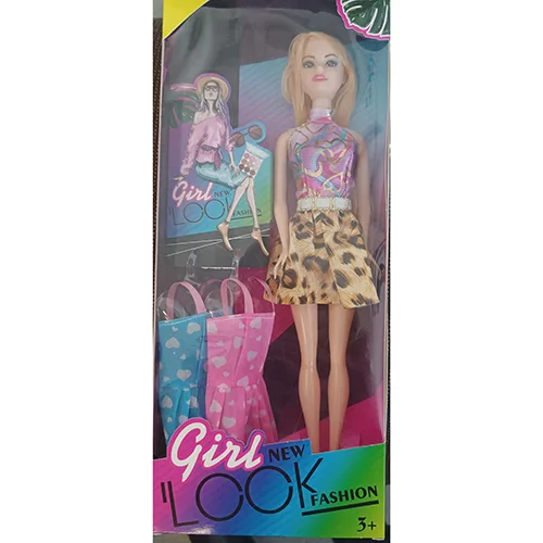 Bambola di plastica «Girl New Look Fashion»