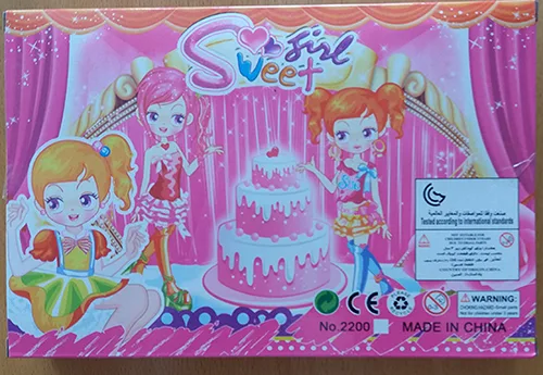 Bambola in plastica con accessori «Girl Sweet» — foto 2 dell'alert A12/01753/20