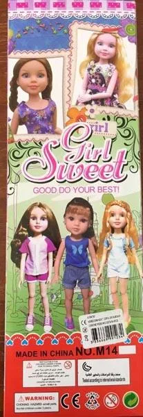 Bambola di plastica «Girl Sweet» — foto 3 dell'alert A12/1398/17