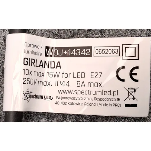 Catena di illuminazione «Girlanda» — foto 4 dell'alert SR/02924/26