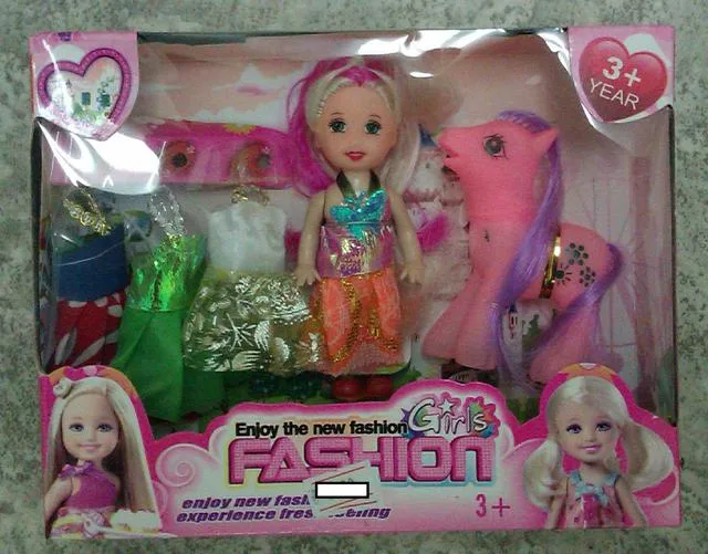 Bambola con pony «Girls Fashion» (Unknown)