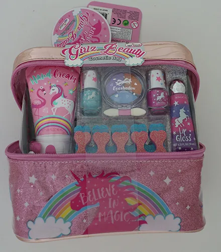 Set di giocattoli cosmetici «Girlz Beauty Cosmetic Bag» (Hot focus)
