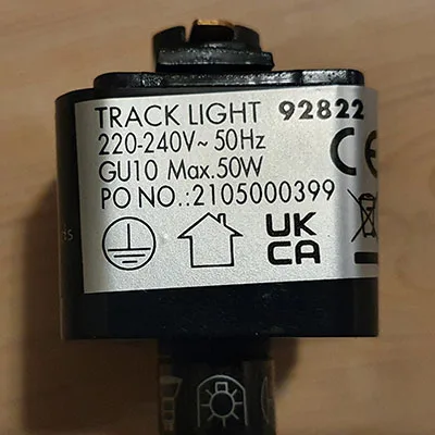 Luce del binario «Gissi SL 5 black track» — foto 2 dell'alert A12/00820/22