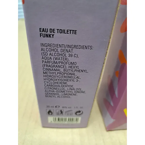 Eau de toilette «Glamour / Funky» — foto 7 dell'alert A12/03669/24