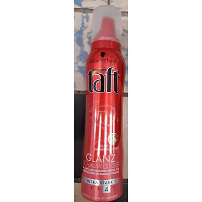 Mousse per capelli «GLANZ SCHAUMFESTIGER» (Schwarzkopf/Taft)