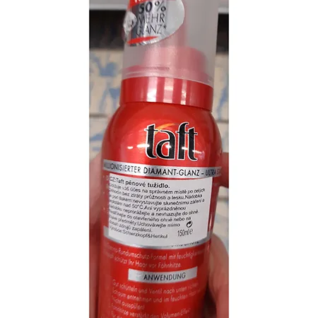 Mousse per capelli «GLANZ SCHAUMFESTIGER» — foto 3 dell'alert A12/01246/24