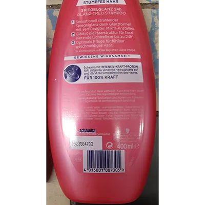 Shampoo «GLANZ-TREU SHAMPOO» — foto 3 dell'alert A12/01243/24