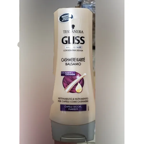 Balsamo per capelli «Gliss Cashmere Karitè» — foto 3 dell'alert A12/01661/24