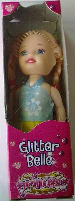 Bambola di plastica «Glitter Belle - Princess» (Unknown)