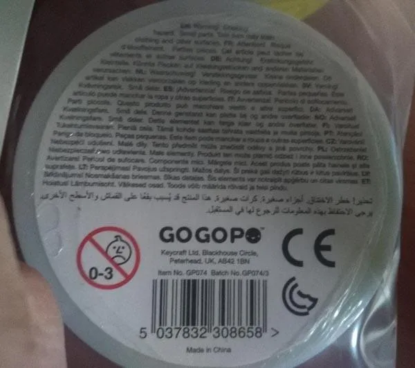 Melma giocattolo «Glittogoo Bloo» — foto 3 dell'alert A12/0558/18