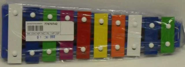 Strumento musicale giocattolo «Glockenspiel 10-tone» — foto 2 dell'alert A12/1589/12