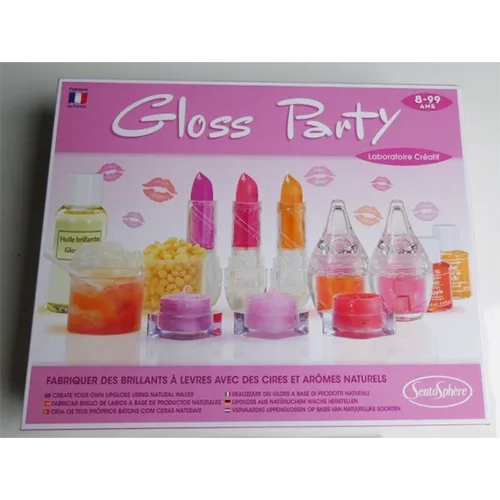 Set di trucco giocattolo «Gloss Party» (Sentosphère)