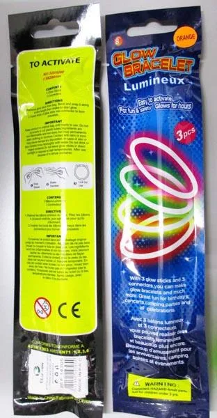 Bracciale luminoso «GLOW BRACELET» (Eloiven)