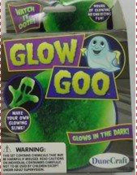 Kit di melma giocattolo «Glow Goo» (Dune Craft)