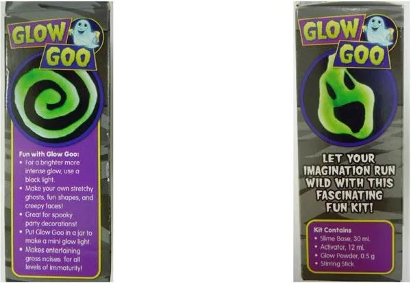 Kit di melma giocattolo «Glow Goo» — foto 5 dell'alert A12/1099/19