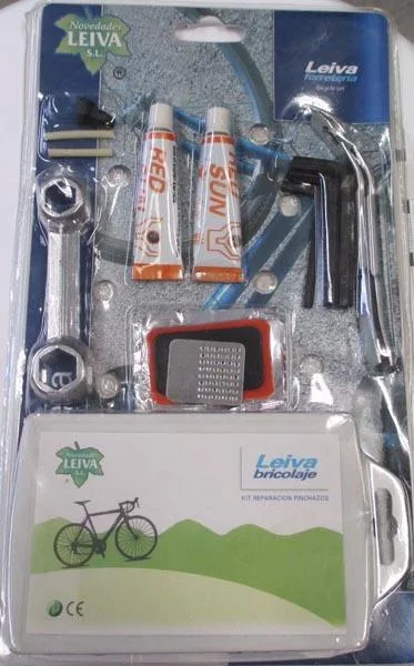 Kit di riparazione biciclette «(Glue) Red Sun» (Leiva)