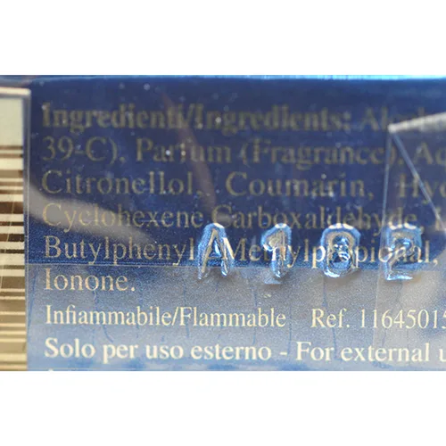 Eau de toilette «GMV uomo» — foto 3 dell'alert SR/01108/25