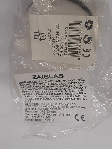 Giocattolo di plastica morbida «GNIOTEK» — foto 3 dell'alert A12/02407/23