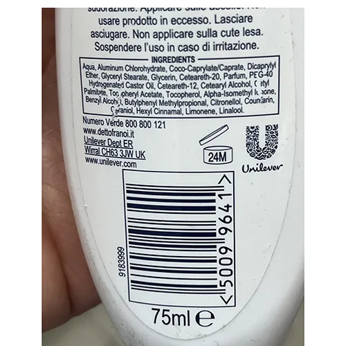 Deodorant «Go fresh» — foto 2 dell'alert A12/01809/24