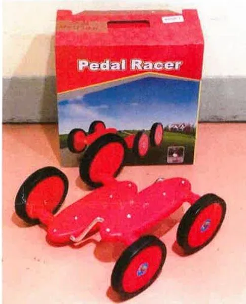 Pedale andare «Go Go 4 roues - Pedal Racer» (SPORTI)