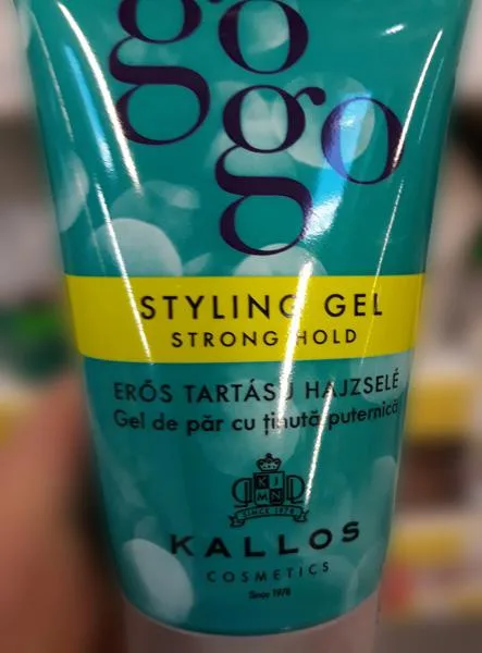 Gel per lo styling dei capelli «gogo Styling gel strong hold» — foto 1 dell'alert A12/0936/18