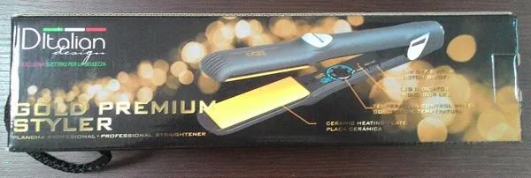 Raddrizzatore per capelli «Gold Premium Styler» (IDItalian)